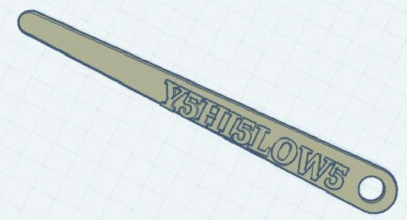 Y5HI5LOW5 KEYCHAIN   