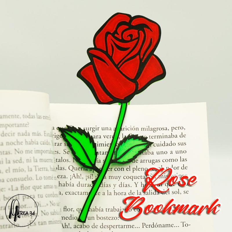 Rose Bookmark