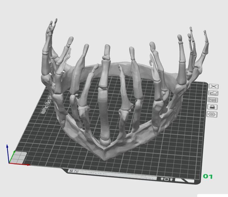crown of hell from the adventures of sabrina