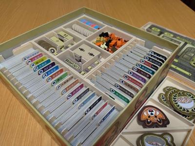 Seize the Bean, boardgame insert