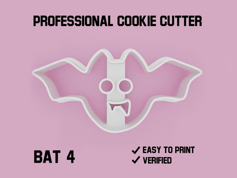 Bat 4 cookie cutter