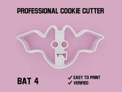 Bat 4 cookie cutter
