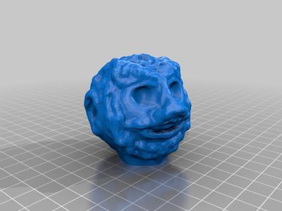 the happy stupido sculpture