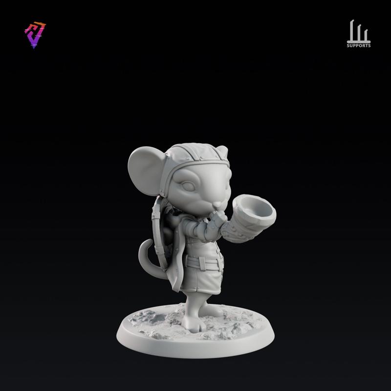 mice warhorn, 3 outfits