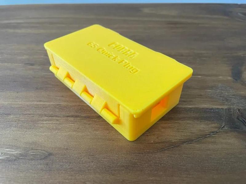 Hinged Cobra 6S Quick Plug Slat Case (Print In Place)   