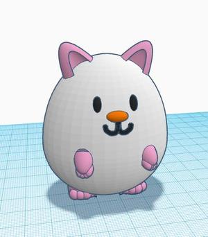 Hamster gatito (hamster kitten Gabby’s Dollhouse)