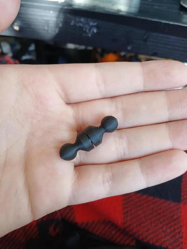 Magnetic pin fidget toy   