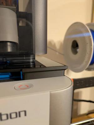 Simple glass risers for X1C/P1S   