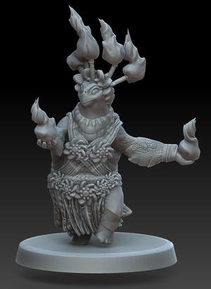 Sea Tortle Fire Dancer Female