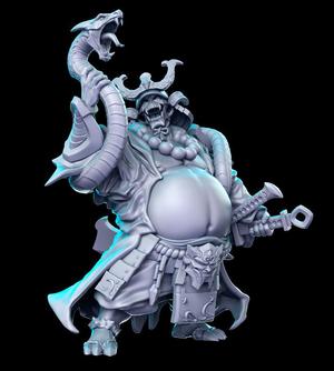 PRE-SUPPORTED Oni General - 32mm - DnD