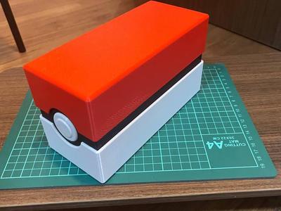Extended Pokeball card holder