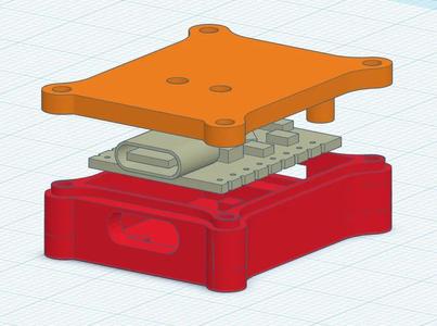 Housing for ESP32-C3 Mini | WLED | Homematic | Home Assistant | Iobroker   