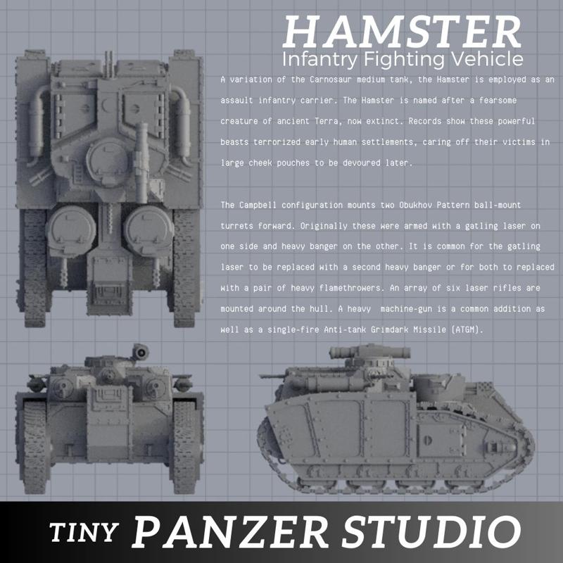 Hamster Infantry Transport
