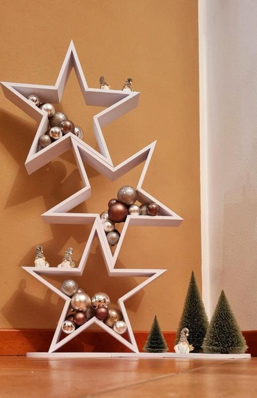 Christmas stars with base