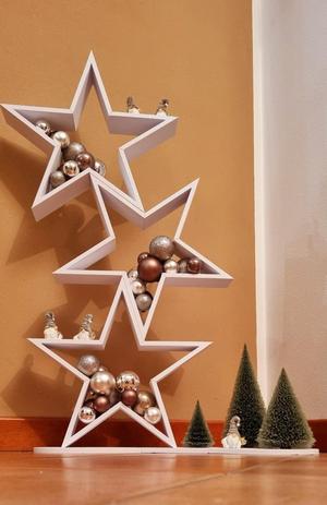 Christmas stars with base