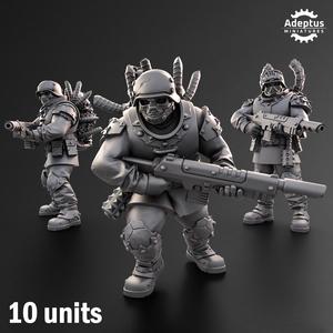 Squad. Varrox Regiment. Renegades and Heretics