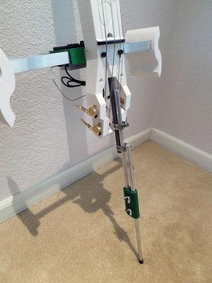 3/8 inch endpin clamp and preamp mount for O'cello