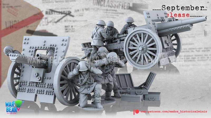 WWII Polish Medium artillery