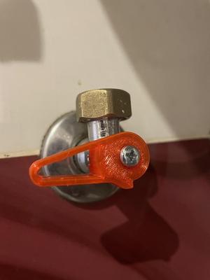 water tap hand