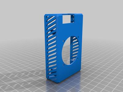 ZK-502C 2x50W Bluetooth Amplifier Case with Active Cooling