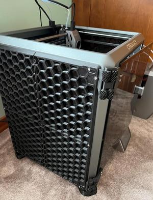 CREALITY K1C HONEYCOMB STORAGE WALL (STANDARD) for Geared Door Hinges   