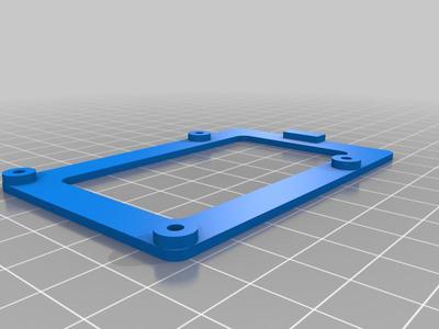 Cooling fan mount for Raspberry Pi 3B+