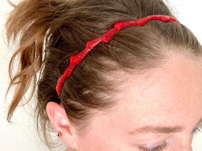 Bloody Drips Headband Flexible