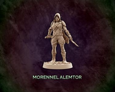Morennel Alemtor - Drow Rogue