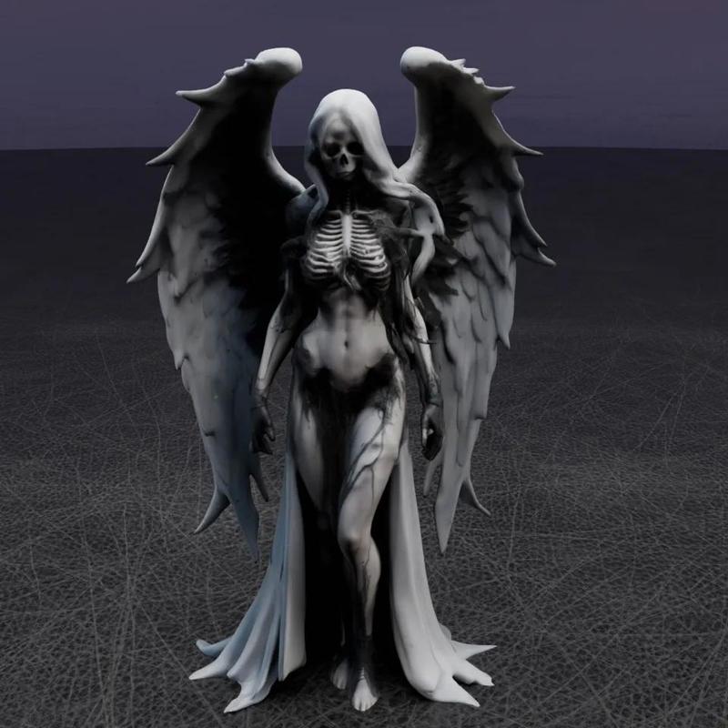 Dark Angel Statue   