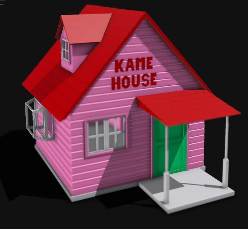 Dragon ball Z - Kame House Scale