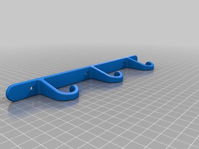 3 Mug Hanger - three screw version