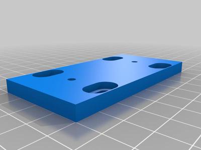 55mm diameter CO2 laser mount tube holder