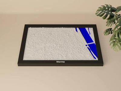 Worms - 3D Miniature   