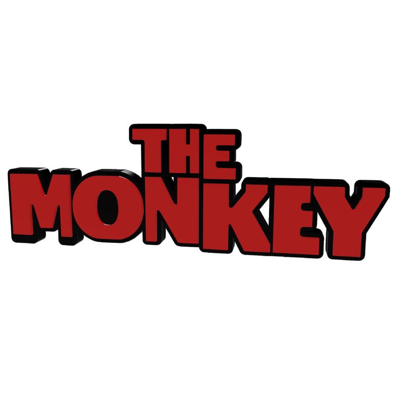 3D MULTICOLOR LOGO/SIGN - The Monkey (2025)