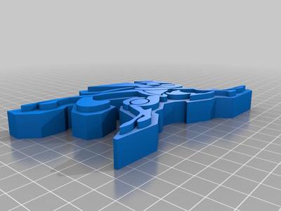 Greninja 2.5D Model