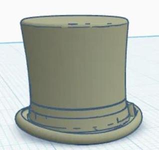 dummy 13 tall top hat   