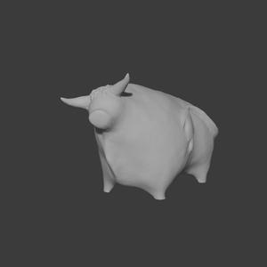 Abstract Bull animal model