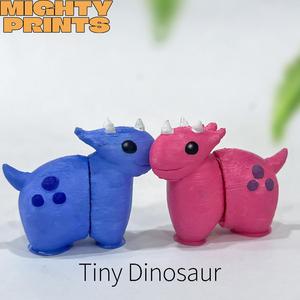Articulated Dinosaur Print in place