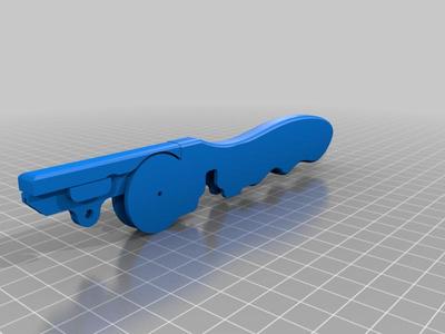 Folding Box Cutter (with handle)