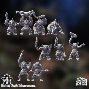 Trolls (Stone, Swamp, Normal)