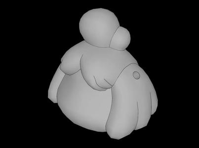 Lego Compatible (105195.dat) Minifig Head Animal Crossing Dog Shih Tzu   