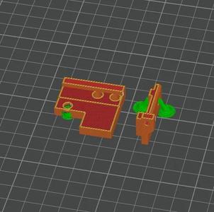 Ultimate Bee CNC Z axis inductive limit switch mount   