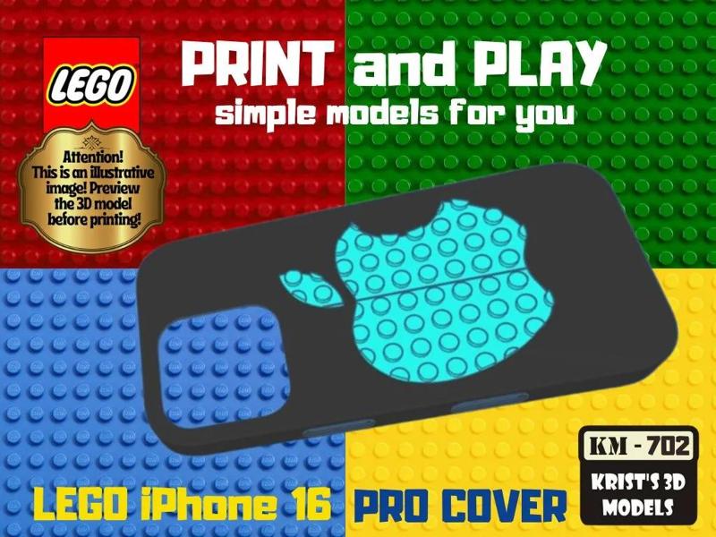 lego iphone16 pro cover   