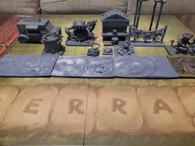 Townsfolk Tussle Foul Neighbors Terrain Set
