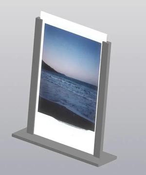 Stand for the Palaroid card   