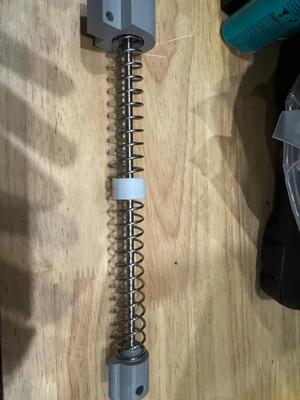 18mm spring coupler for using two 18x100mm springs   