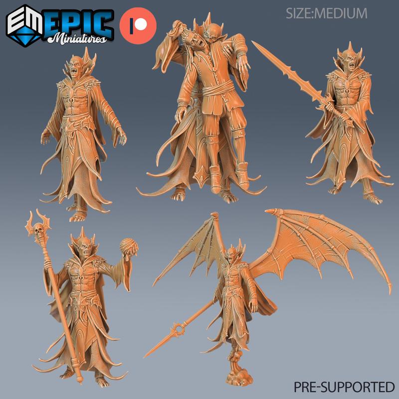 Nosferatu Set / Undead Master / Vampire Lord / Blood Warrior / Dracula Encounter