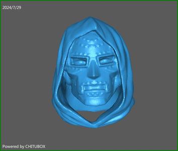 Doctor Doom Legends Style Secret Wars Head