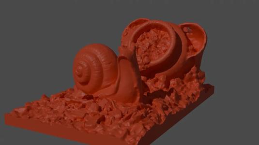 Snail - 3D Scan   