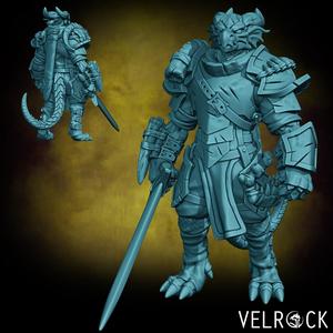 Male Dragonkin Fighter (PRESUPPORTED)